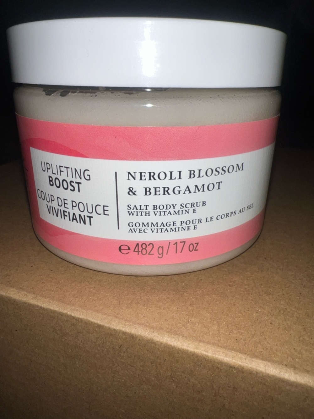 Bath & Body Works Neroli Blossom & Bergamot Salt Body Scrub - Uplifting Boost
